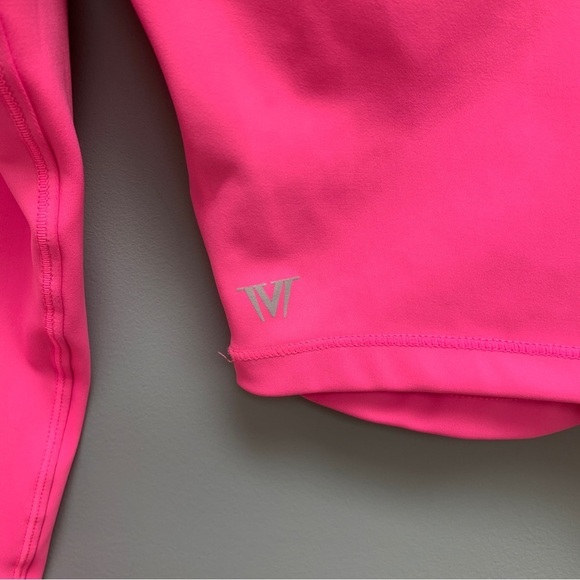 IVL Collective Long Sleeve Crop Top Perforated in Pink Sugar Plum 8 - Picture 9 of 10